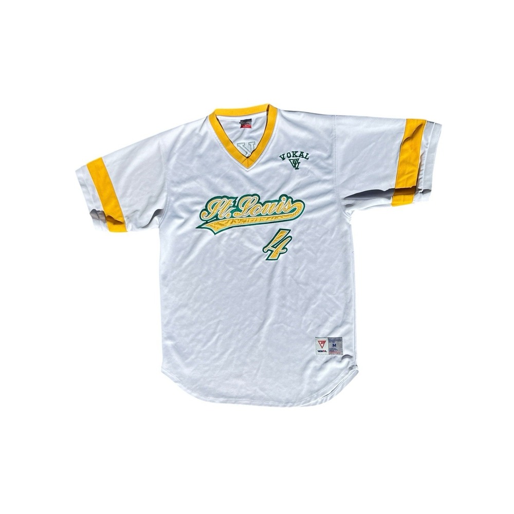 Vintage 1990's/Y2K Hip Hop Rap Fd By Nelly Rare St. Louis VOKAL #4 Jersey Size M